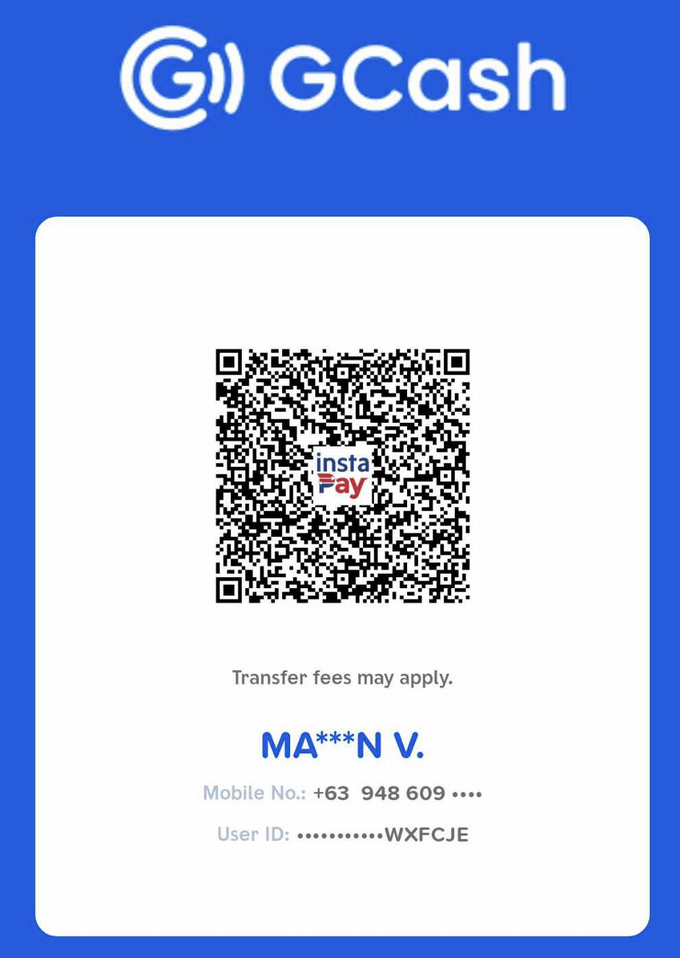 GCash QR code placeholder